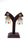 RPS Elegant Ethnic Pearl And Kundan Earrings Wholesale Market In Surat